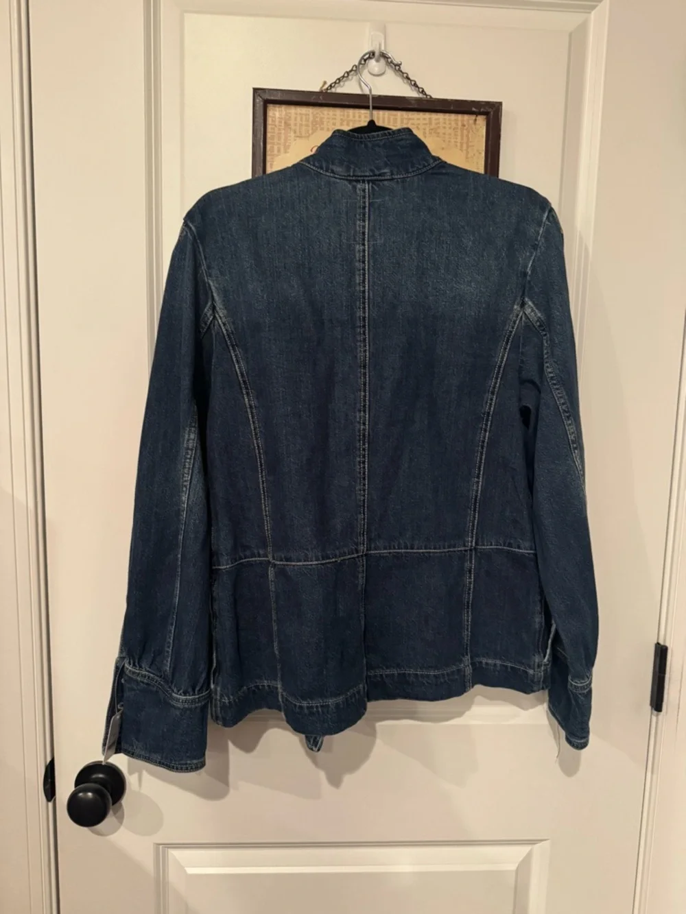 NWT Free People Imogene Denim Officer Jacket - Picture 8 of 8